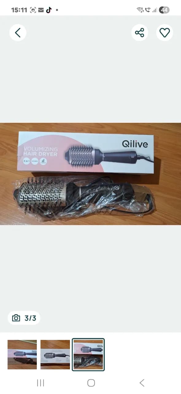Ondulator Qilive 3 in 1  cu aer cald pentru volum.      
Est – Sector 5, București