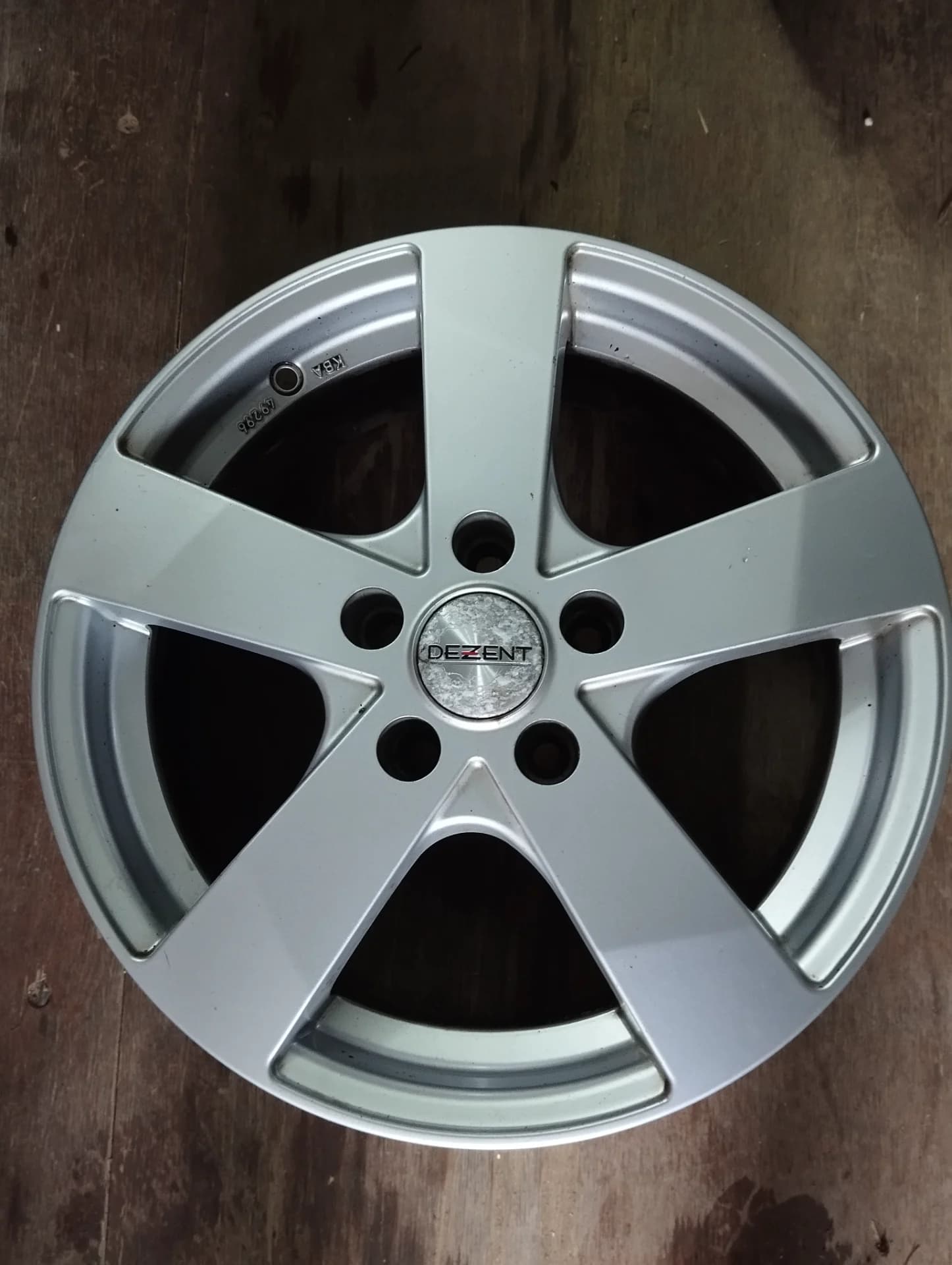 Jante aliaj 16 zoll marca Dezent, gama Opel Astra H, Vectra, Meriva, Zafira, Corsa – fotografia 4 din 7