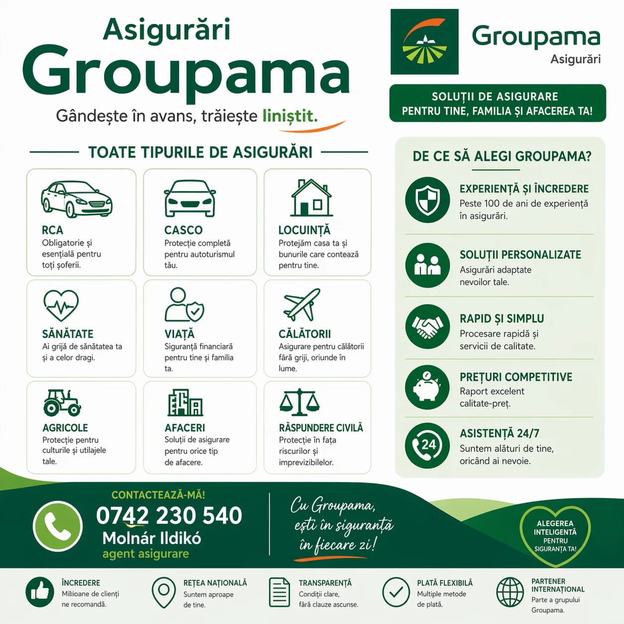Asigurari Groupama – Targu Carbunesti, Gorj