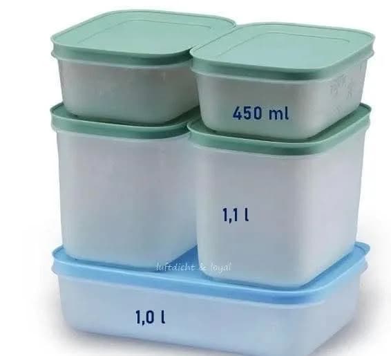 Set Recipiente congelator Tupperware – fotografia 3 din 3
