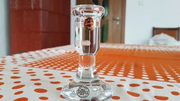 Sfesnic mic cristal Romania foarte vechi