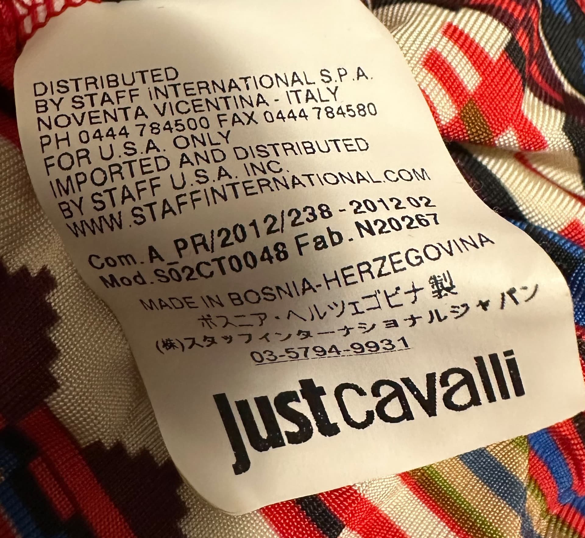Rochiță Just Cavalli măsura S/M nepurtată – fotografia 6 din 6