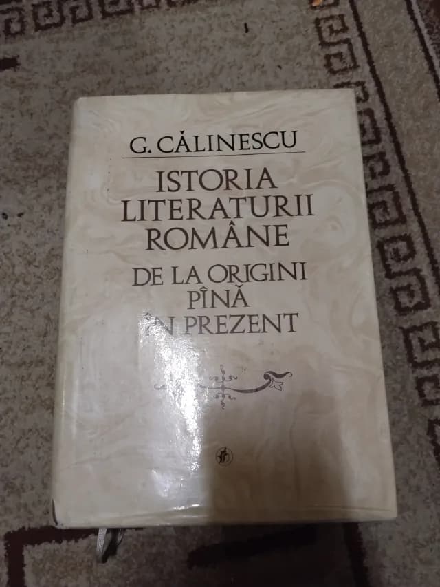 istoria literaturii române de la origini până în prezent
