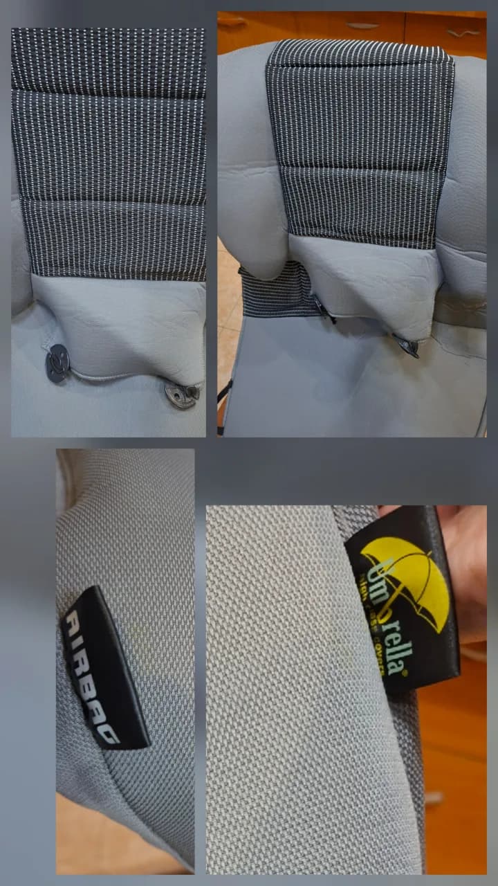 Set Huse Auto Umbrella Lux (11 Piese, Compatibile Airbag) – Pt. Renault, folosite – Sector 5, București