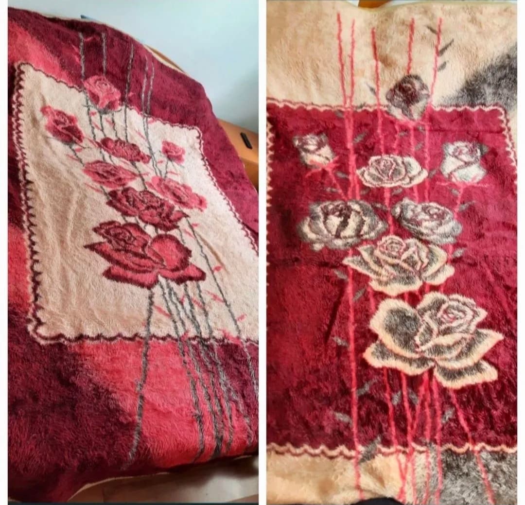 Pătură cu două fețe, folosita ocazional – Sector 5, București – Decorațiuni