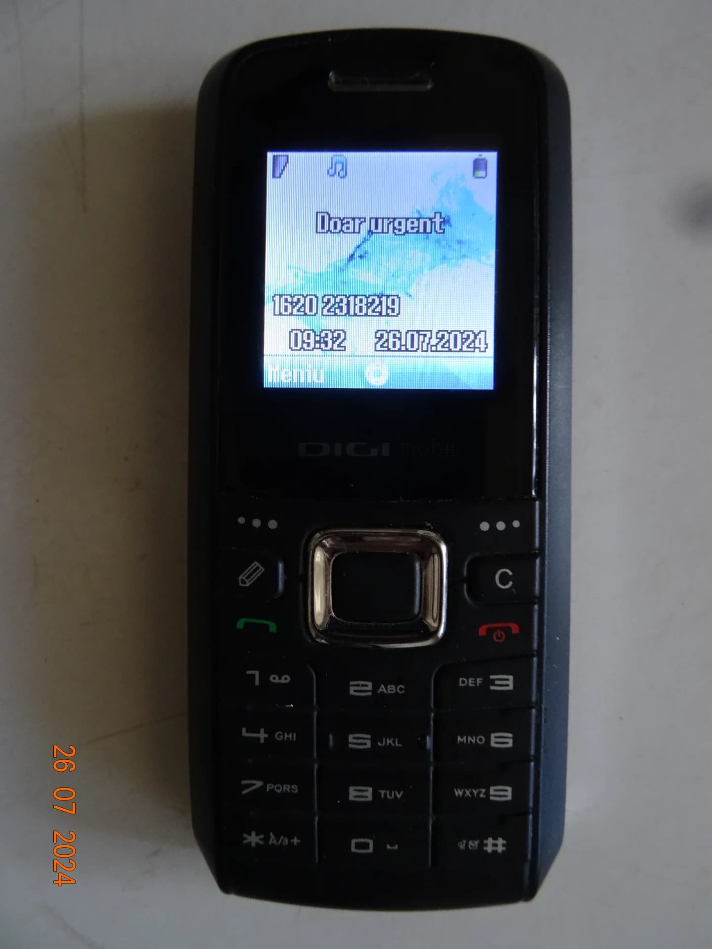 Telefon mobil Huawei U1000s, "FUNCTIONEAZA IN RETEAUA DIGI"