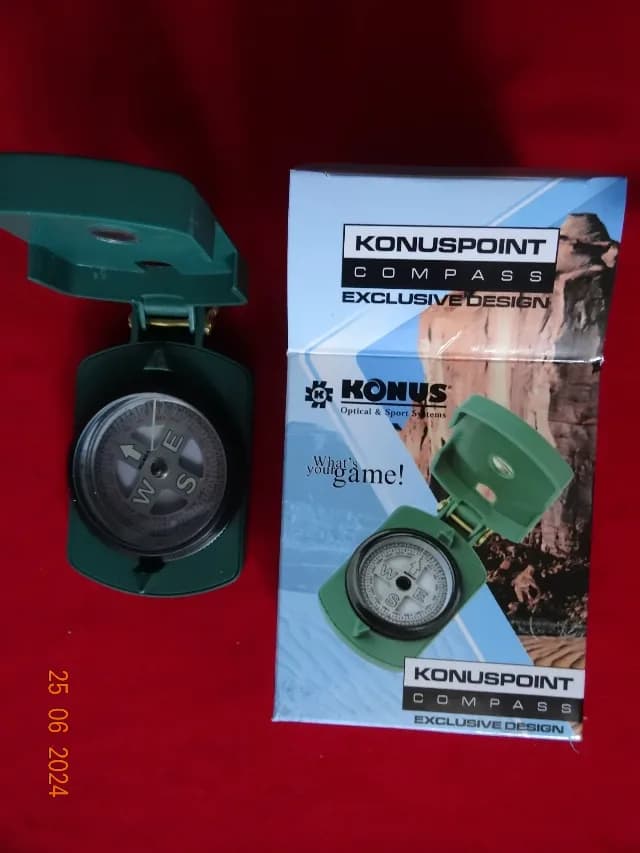 Busola "KONUS"compass-Noua -in cutie