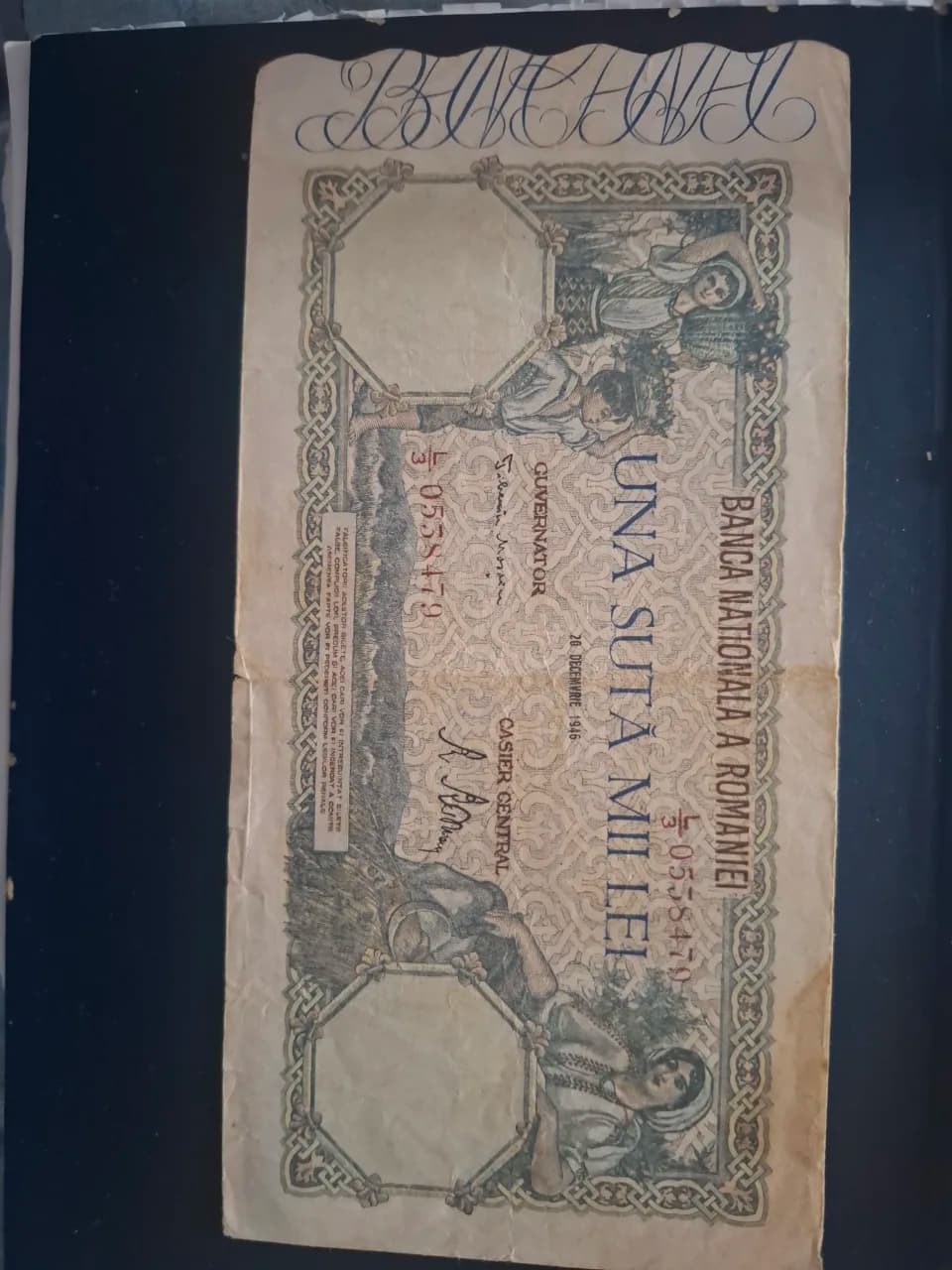 100.000 lei 1946 – Craiova, Dolj – Alte anunțuri