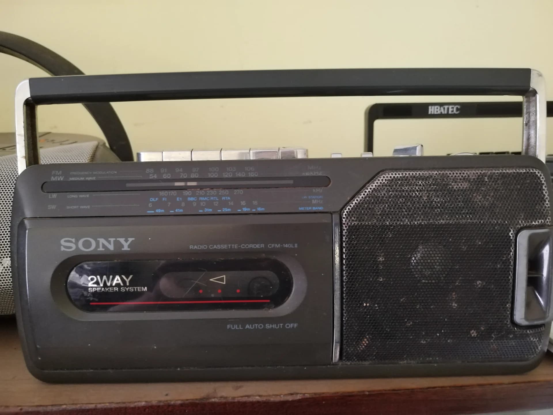 Radio casetofon Sony portabil – fotografia 4 din 8