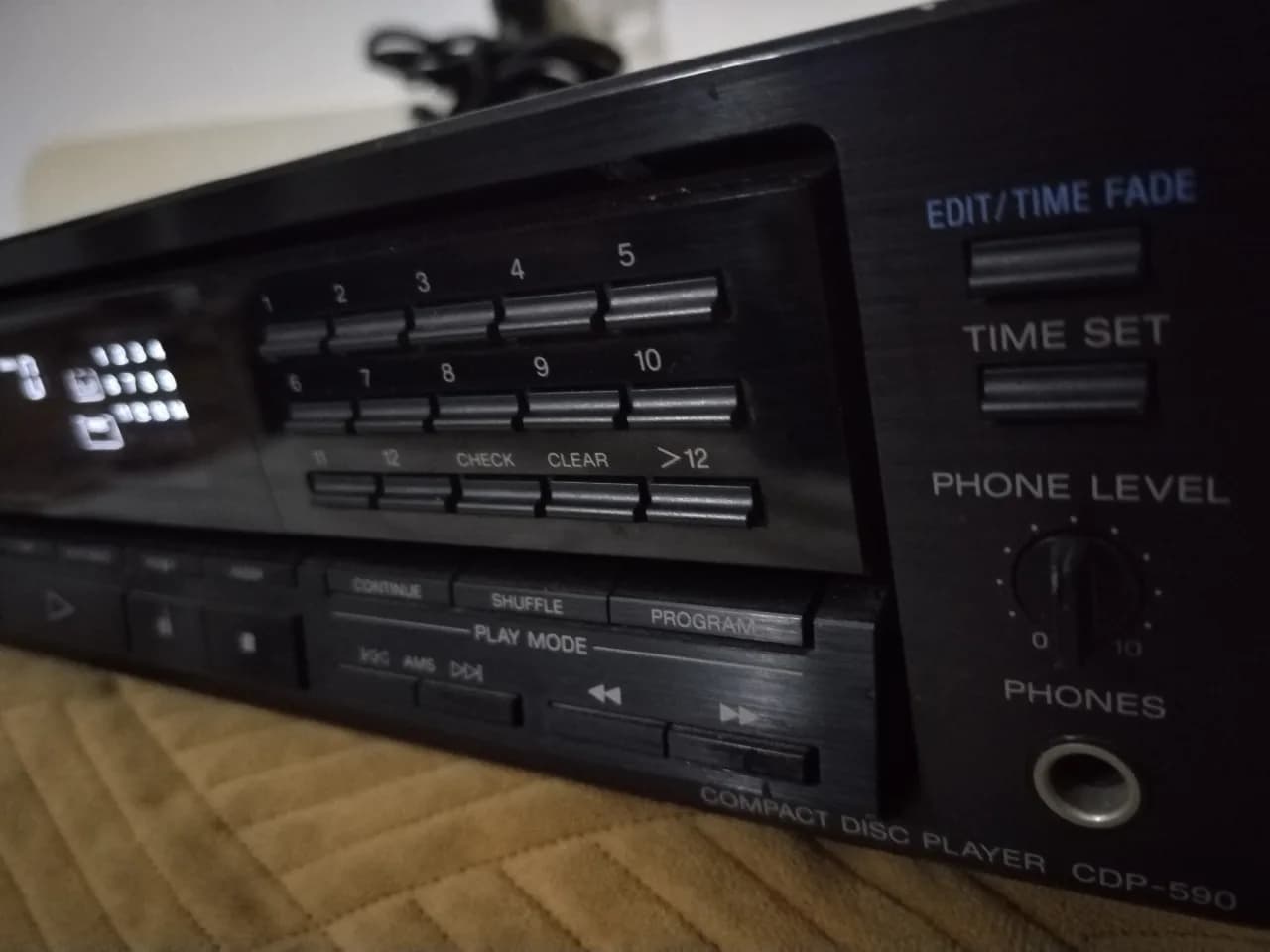 CD player Sony cdp-590 deck – fotografia 6 din 8
