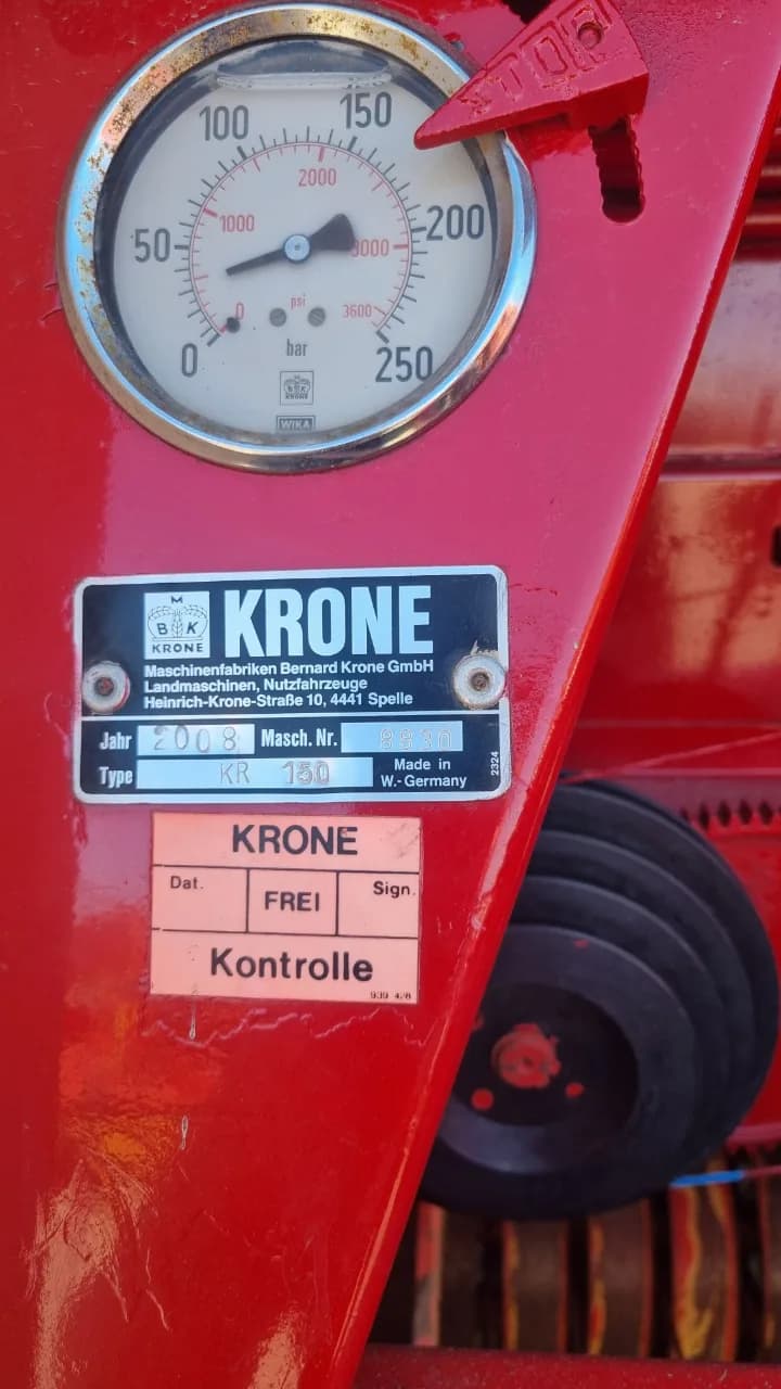 Presa rotunda Krone 150 – fotografia 4 din 4