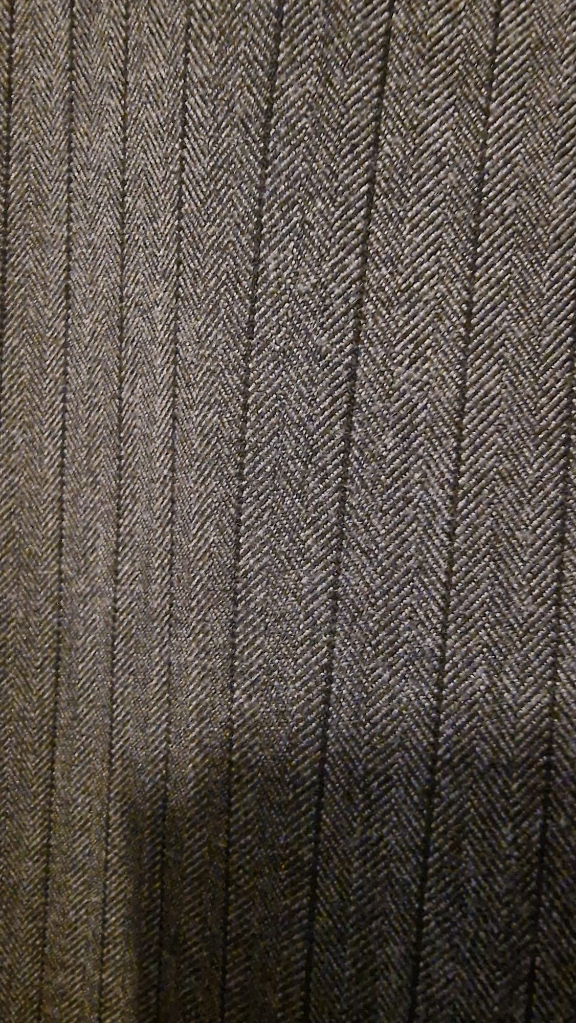 Laura di Sarpi - pantaloni eleganti, gri cu dungi, mărimea 40 – fotografia 5 din 5