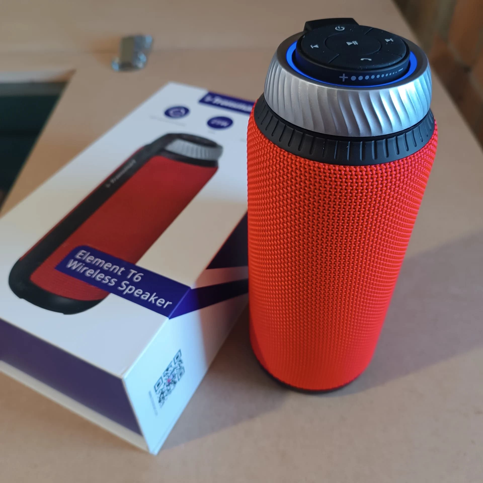 Boxa bluetooth portabila Tronsmart Element T6, 15h, 25W, hands free, bass puternic, sunet 360 - nou