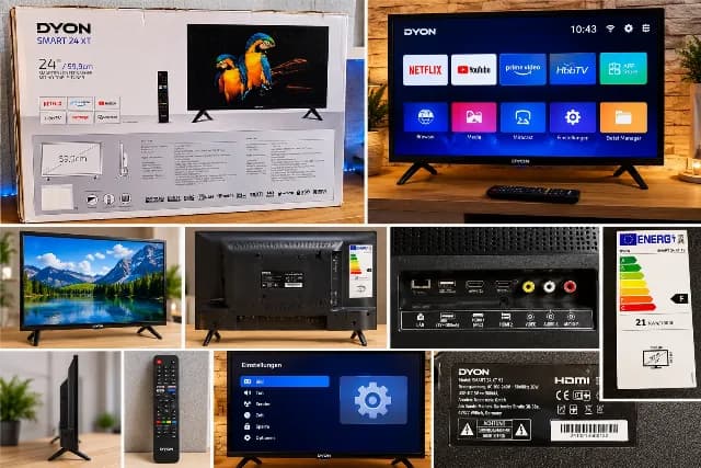 Dyon Smart 24 XT 61 cm Full HD WiFi Netflix YouTube Garantie 12 luni Factura TVA
