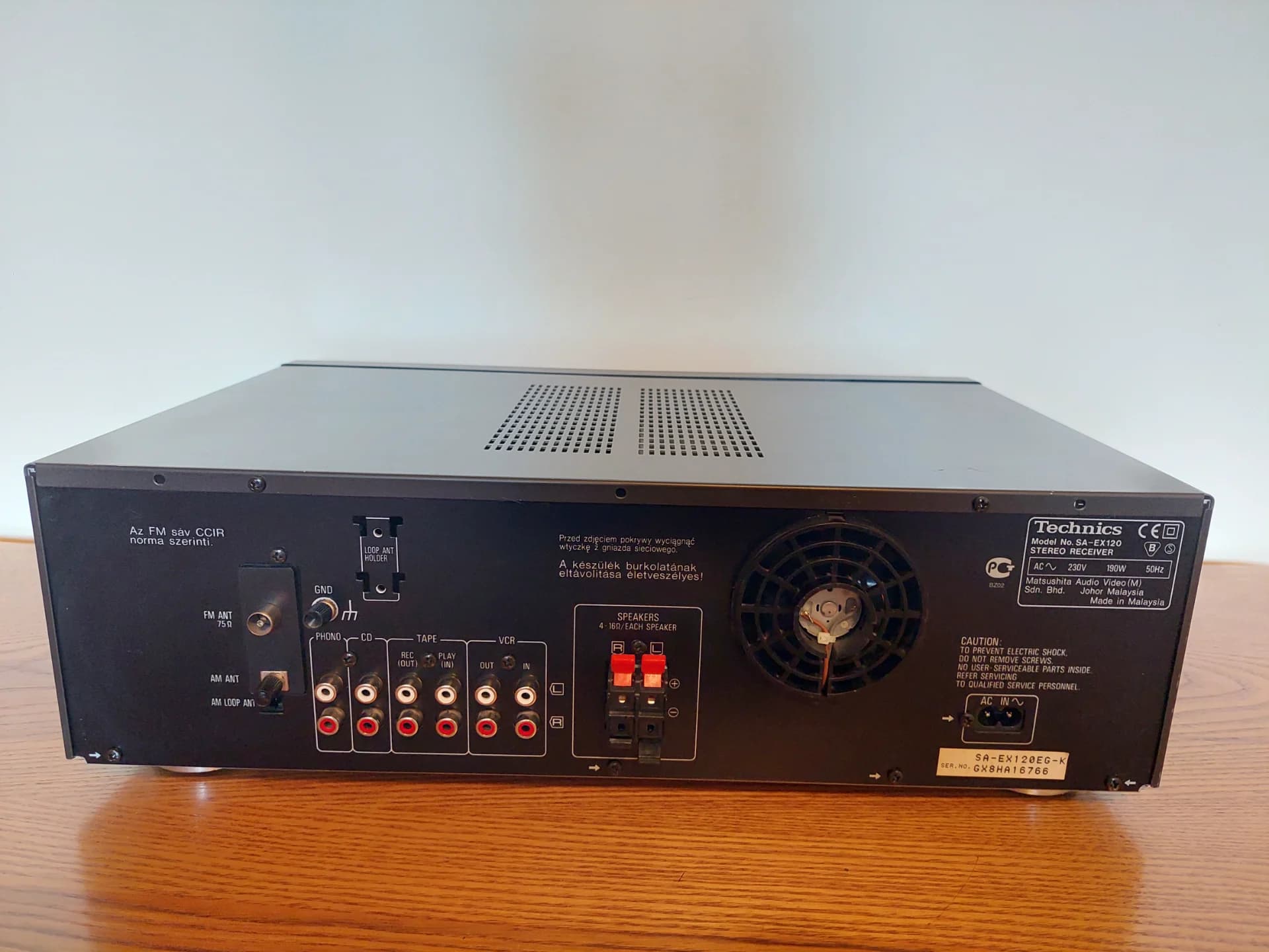 Technics SA-EX120 Amplificator stereo – fotografia 6 din 8