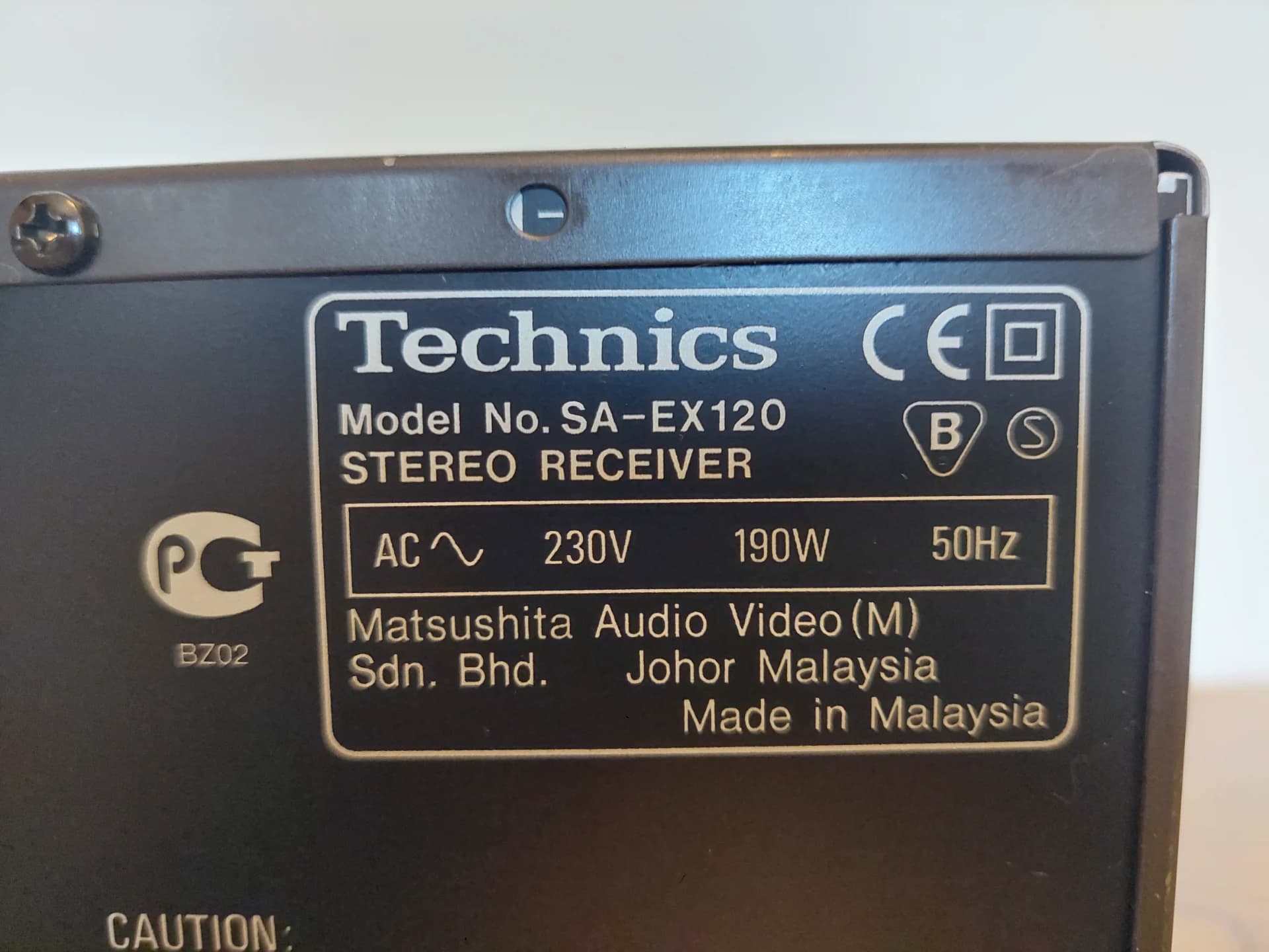 Technics SA-EX120 Amplificator stereo – fotografia 8 din 8
