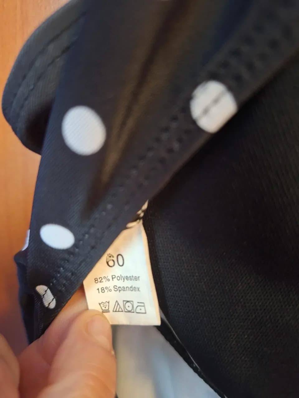 Costum de baie tip tankini, format din 2 piese: top lung tip maiou și pantaloni #60, Nou – fotografia 6 din 8