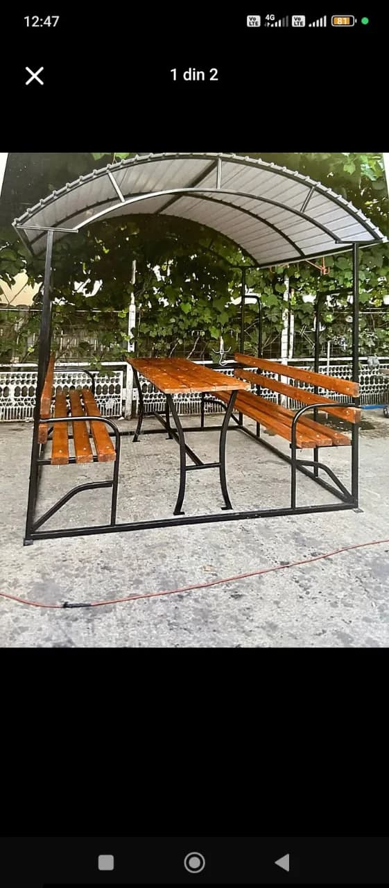 foișor cu tabla – Potcoava, Olt – Grădină