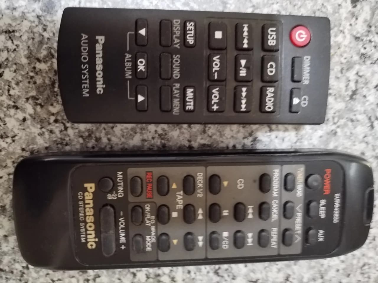 telecomanda sistem audio Panasonic și Sony – fotografia 6 din 8