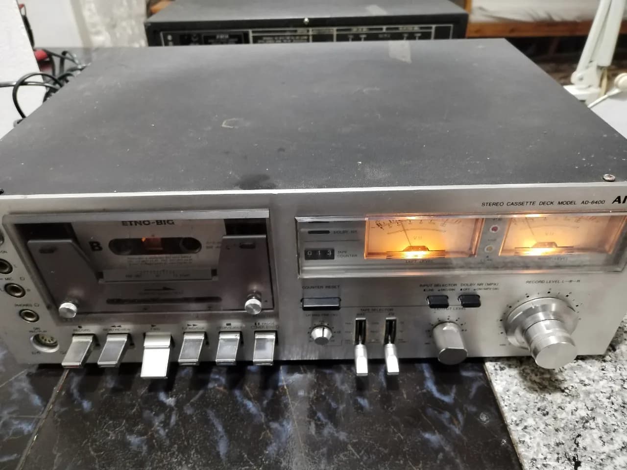 Casetofon deck Aiwa model D-6400 – fotografia 3 din 8