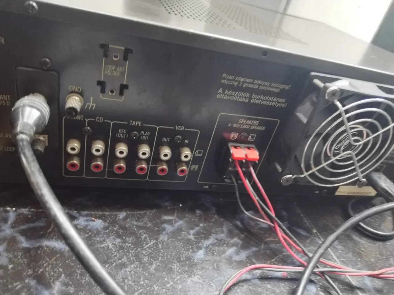 Amplituner Technics Sa-ex120 stereo – fotografia 5 din 8
