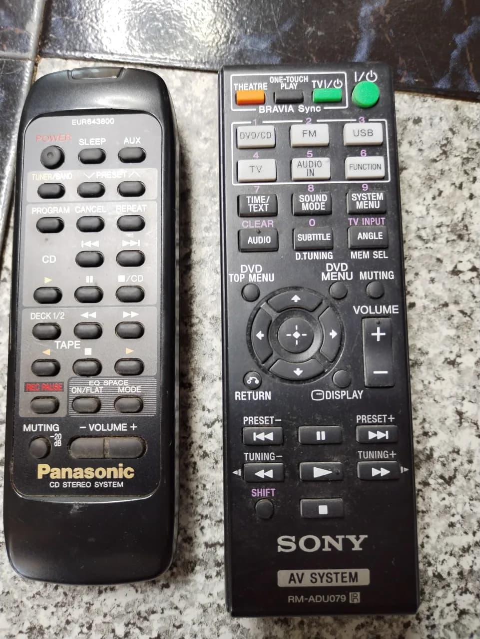 telecomanda sistem audio Panasonic și Sony – Baia Mare, Maramureș – TV / Audio
