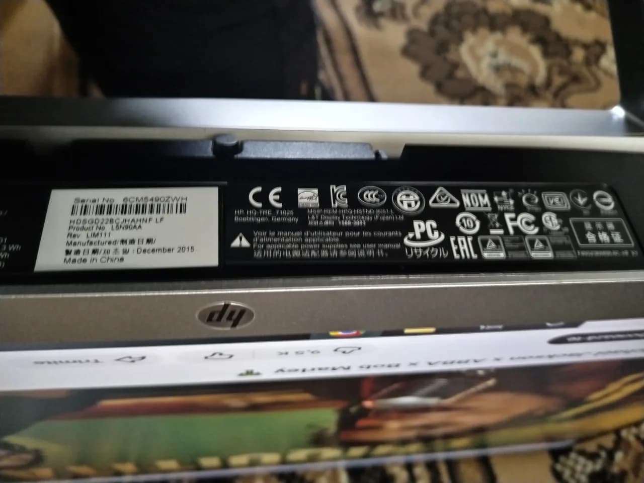 Monitor full HD led HP Pavilion 24cw – fotografia 5 din 8