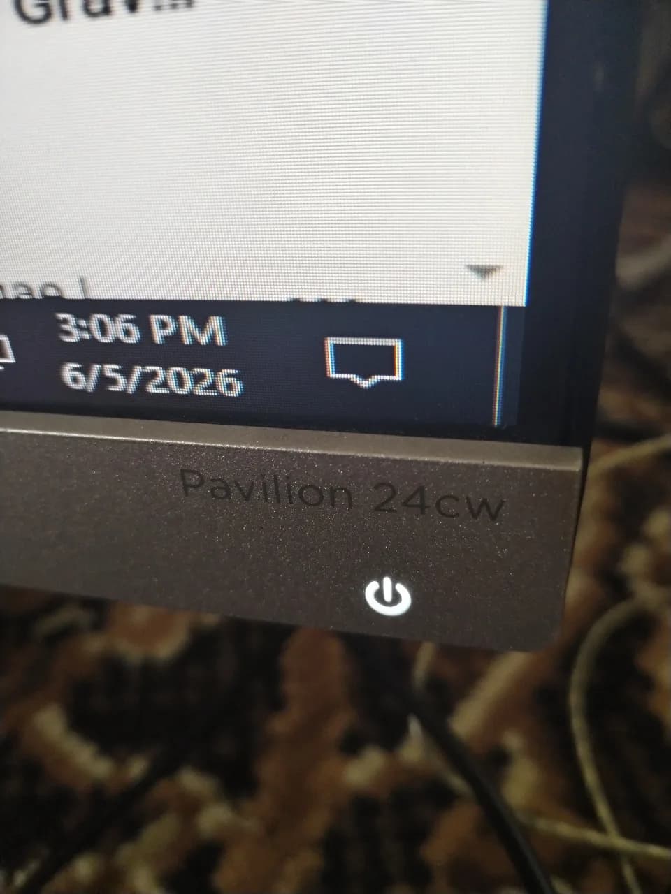 Monitor full HD led HP Pavilion 24cw – fotografia 2 din 8