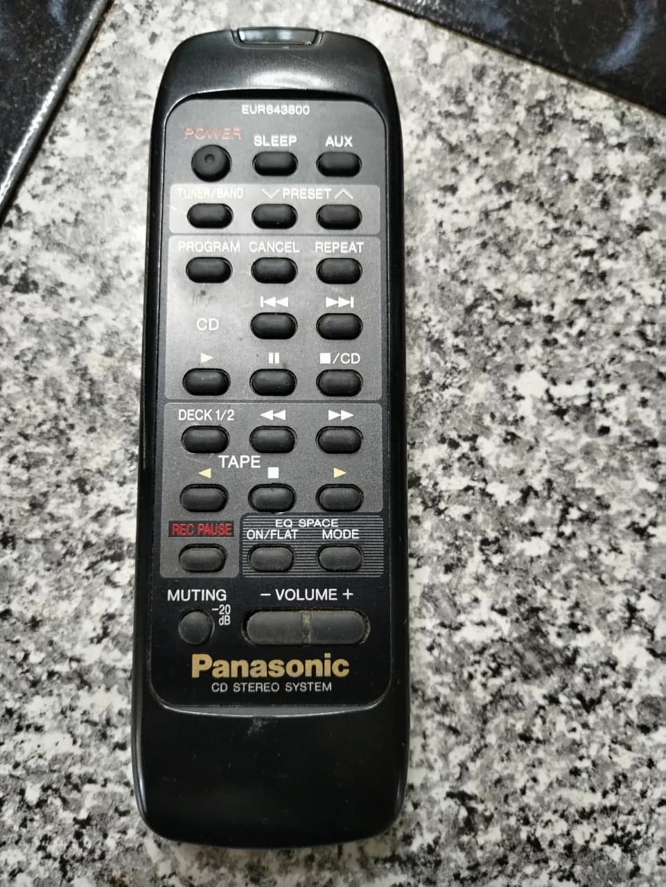 telecomanda sistem audio Panasonic și Sony – fotografia 3 din 8