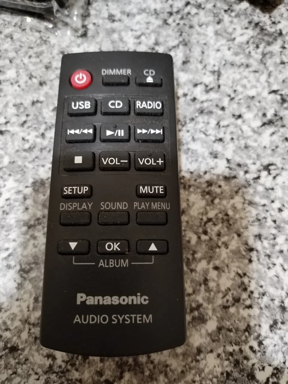 telecomanda sistem audio Panasonic și Sony – fotografia 4 din 8