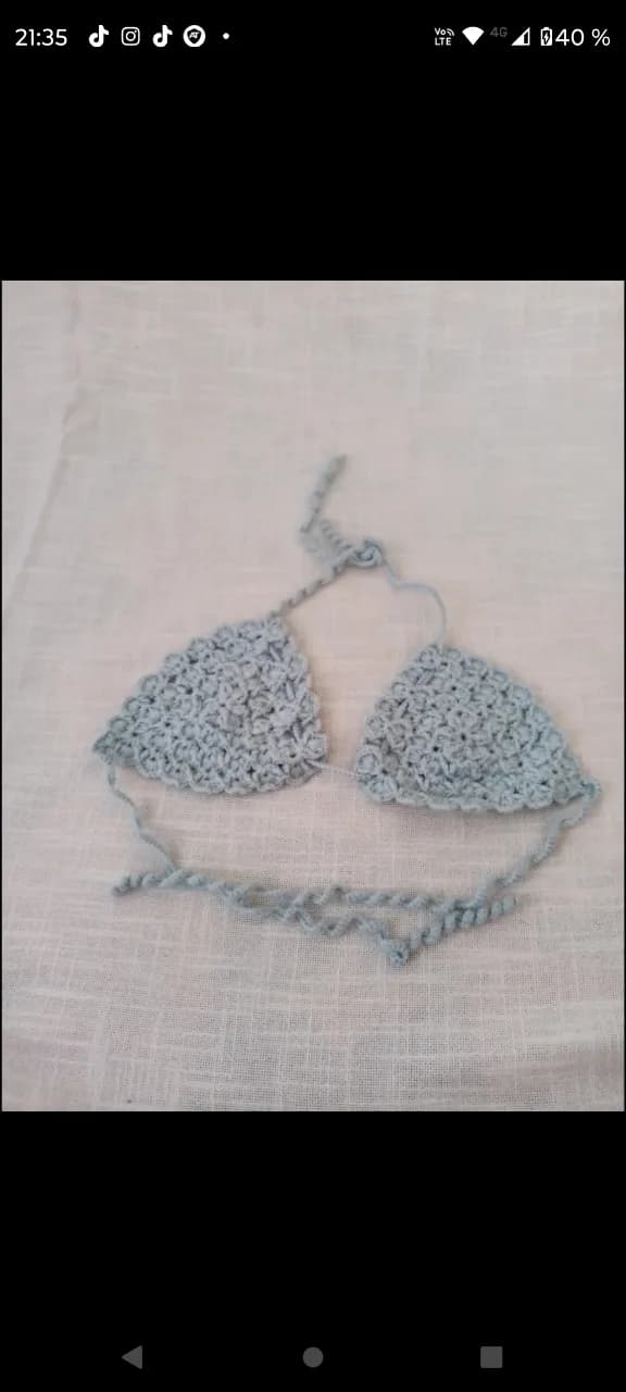 Costum de baie croșetat – fotografia 3 din 5