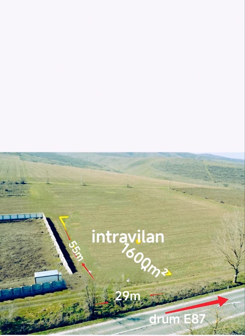 Intravilan 1600m² – Mineri, Tulcea – Terenuri