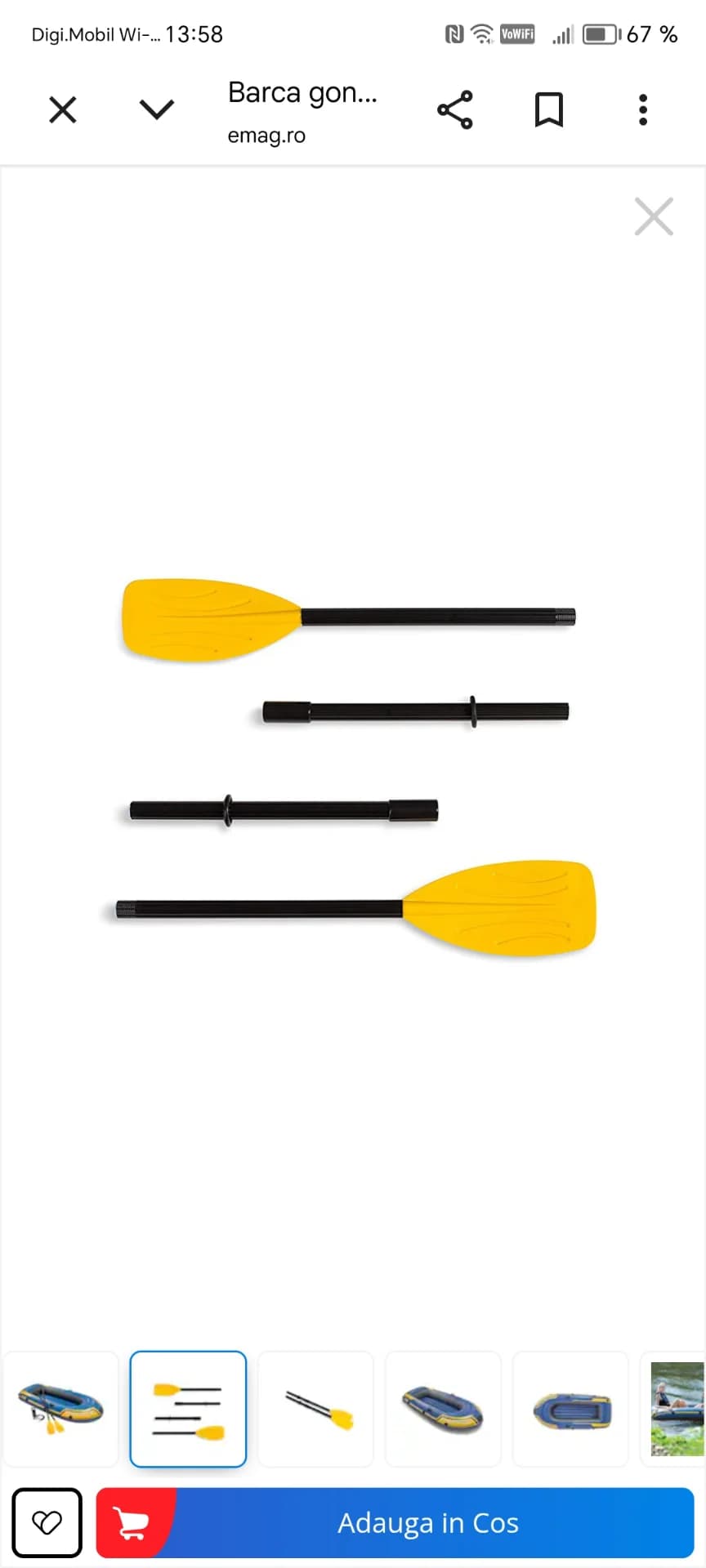 Barcă pneumatică Challanger – fotografia 3 din 4