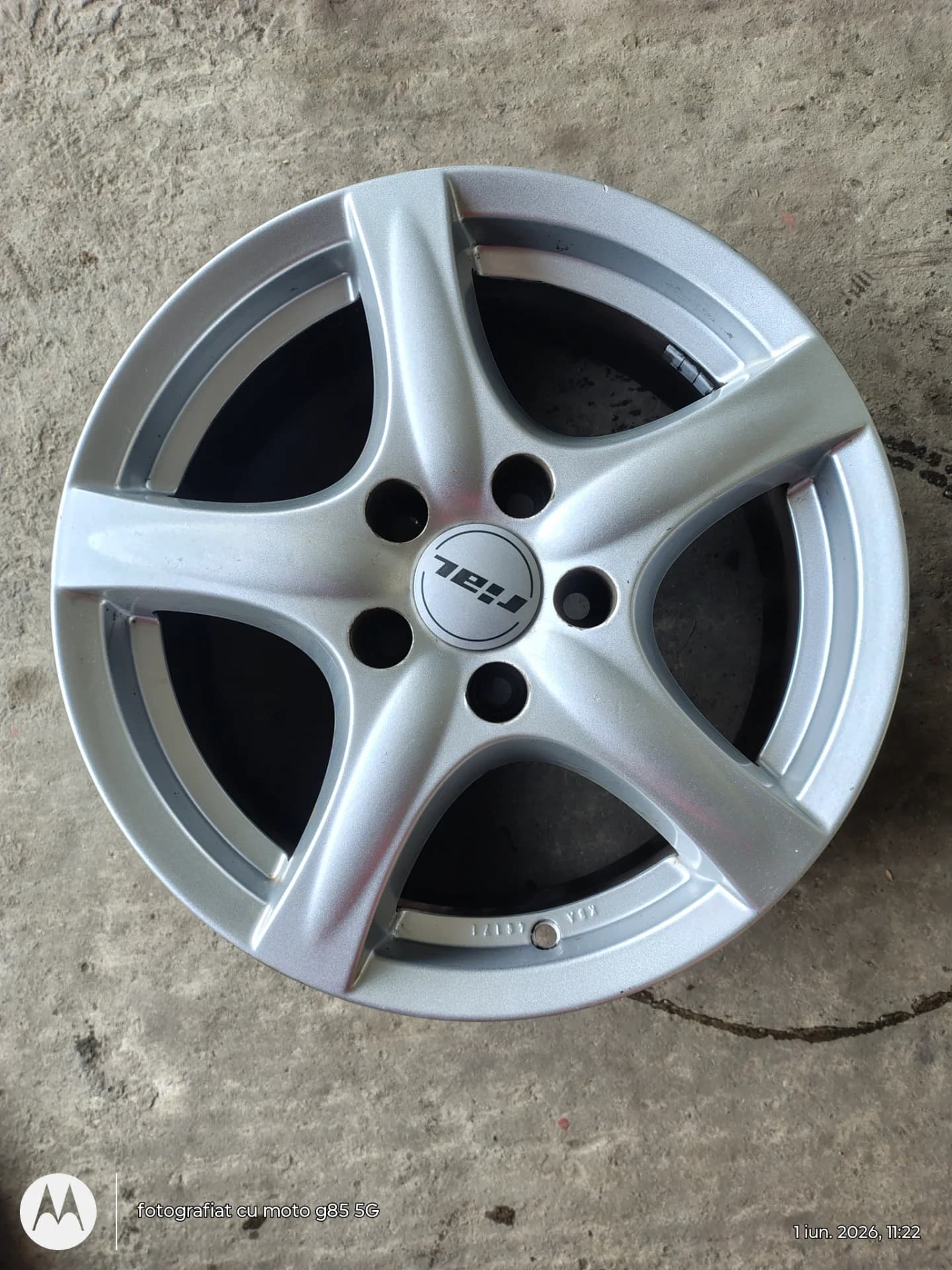 Jante aliaj 16 zoll marca Rial, gama Vw Golf 5 / 6 / 7, Seat, Skoda, Mercedes, etc. – fotografia 2 din 4