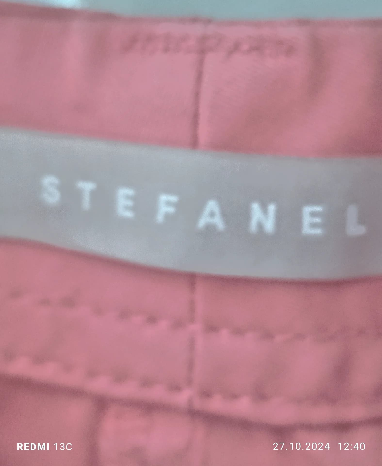 Pantalonii Stefanel roz, lungi, de toamna- primavara: noi, fara eticheta – fotografia 3 din 8