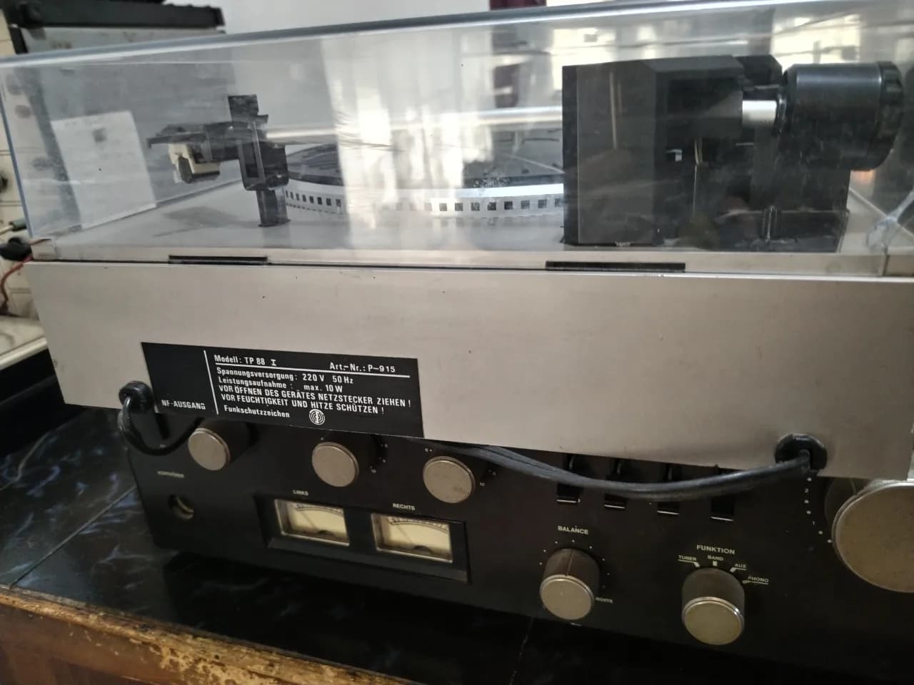 Pick-up deck stereo Germany TP 88 – fotografia 4 din 8