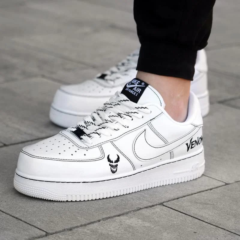 NIKE AF1 LOW WMNS WHITE/BLACK