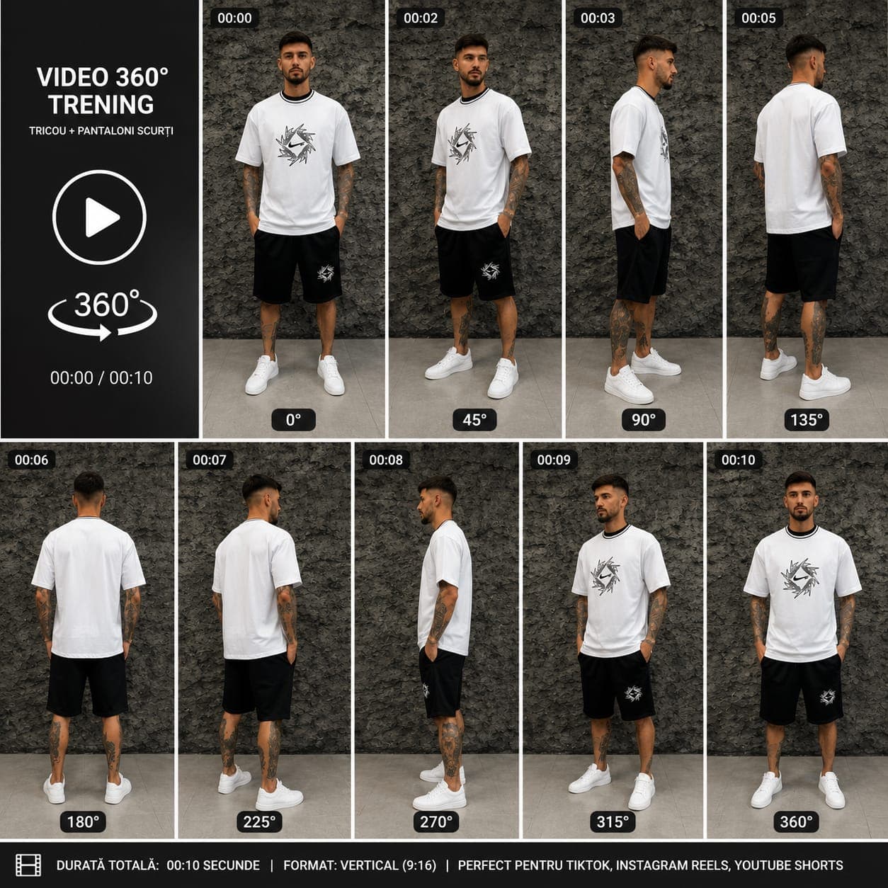 Compleu (Trening scurt) Nike Swoosh – fotografia 3 din 4