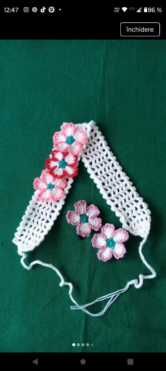 Set cordeluță și cleme pentru păr – Dolj, Dolj – Alte produse copii