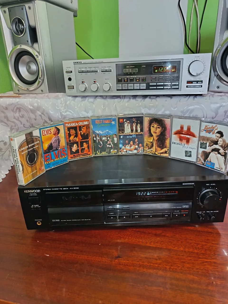 DECK KENWOOD KX-3030 plus 8 casete