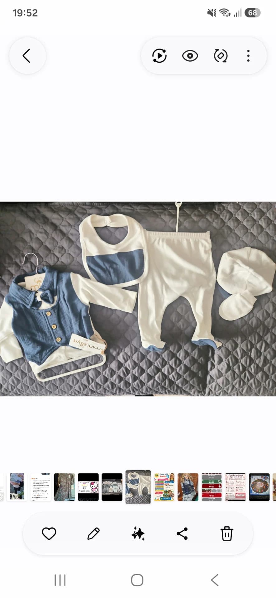 Set elegant 5 piese nou-născut Mini Zeyn (mărimea 56 / 0-3 luni) – Deva, Hunedoara