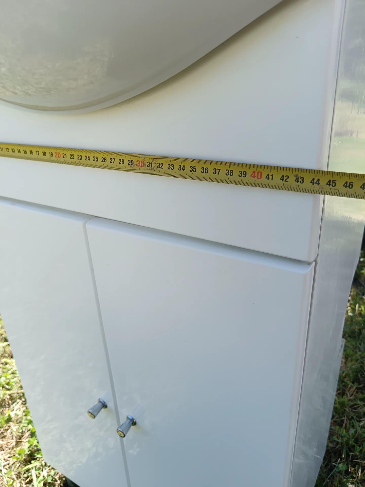 Mască cu lavoar și oglindă pentru baie – fotografia 4 din 8