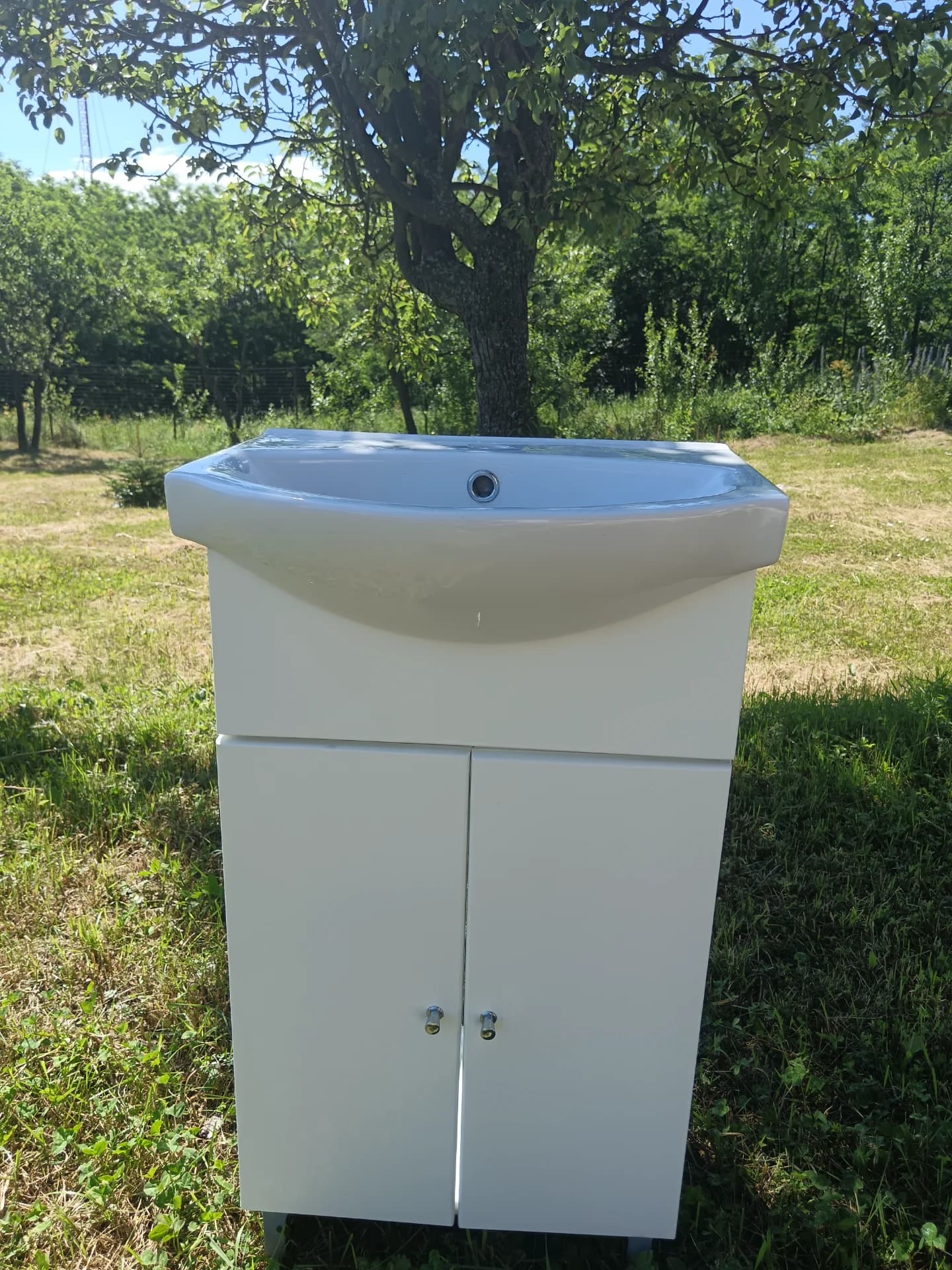 Mască cu lavoar și oglindă pentru baie – fotografia 7 din 8