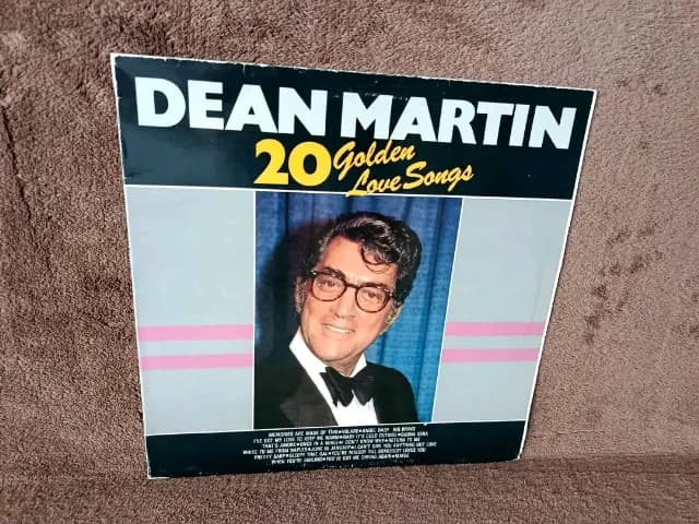 DEAN MARTIN - 20 Golden Love Songs (LP 1987 Portugalia)