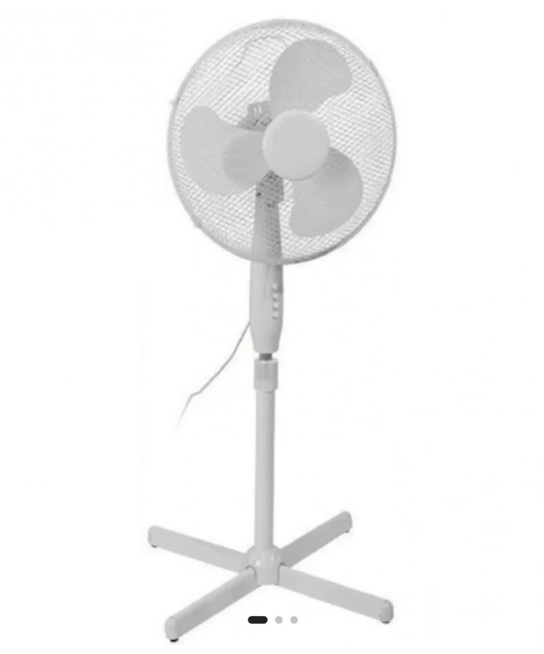 Ventilator de picioare Excellent Electrics, 40 cm, 3 viteze, 125 cm inaltime
