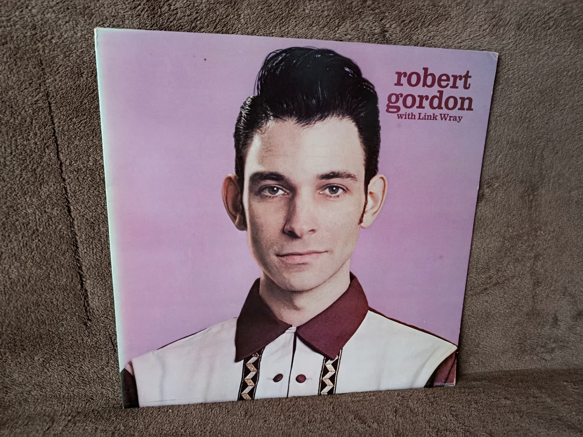 ROBERT GORDON - With Link Wray (LP 1977 UK)