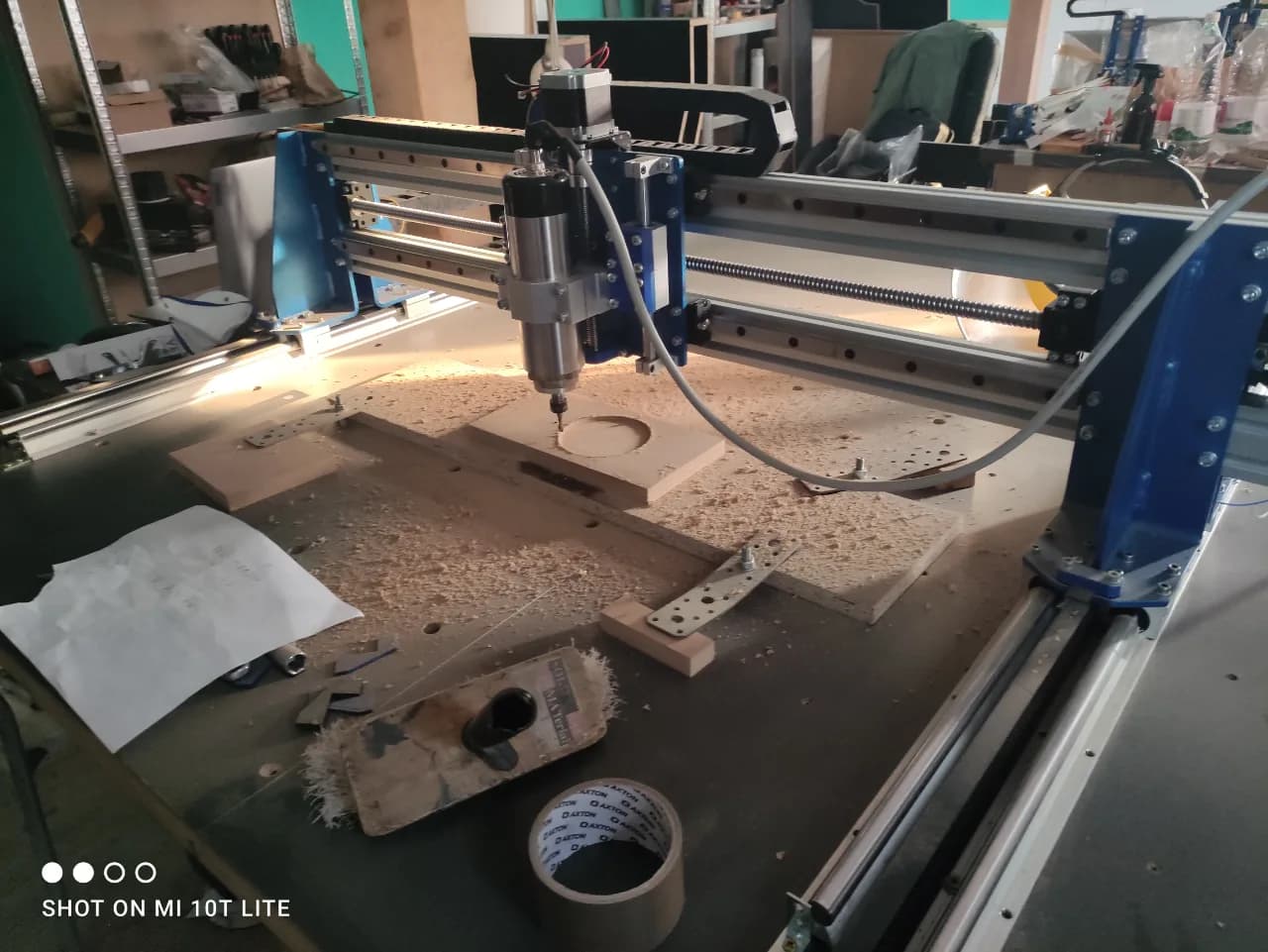 CNC router TIGER – fotografia 3 din 8
