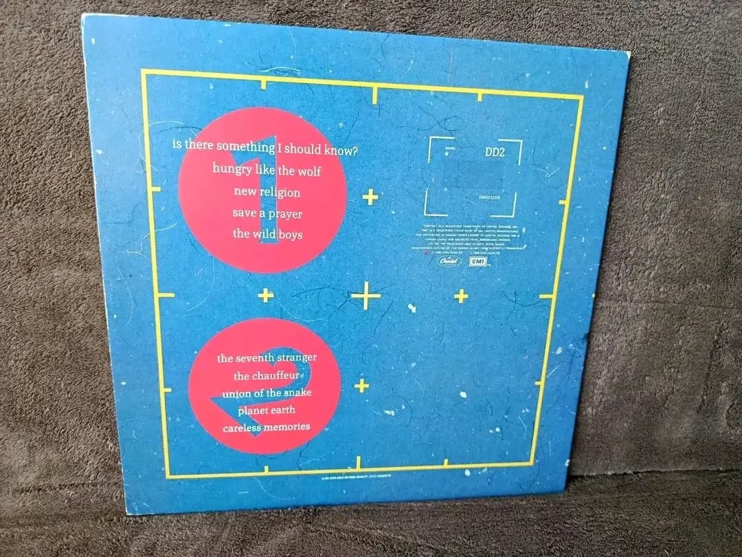 DURAN DURAN – Arena (LP gatefold + booklet 8 pagini | 1984 Canada) – fotografia 4 din 4