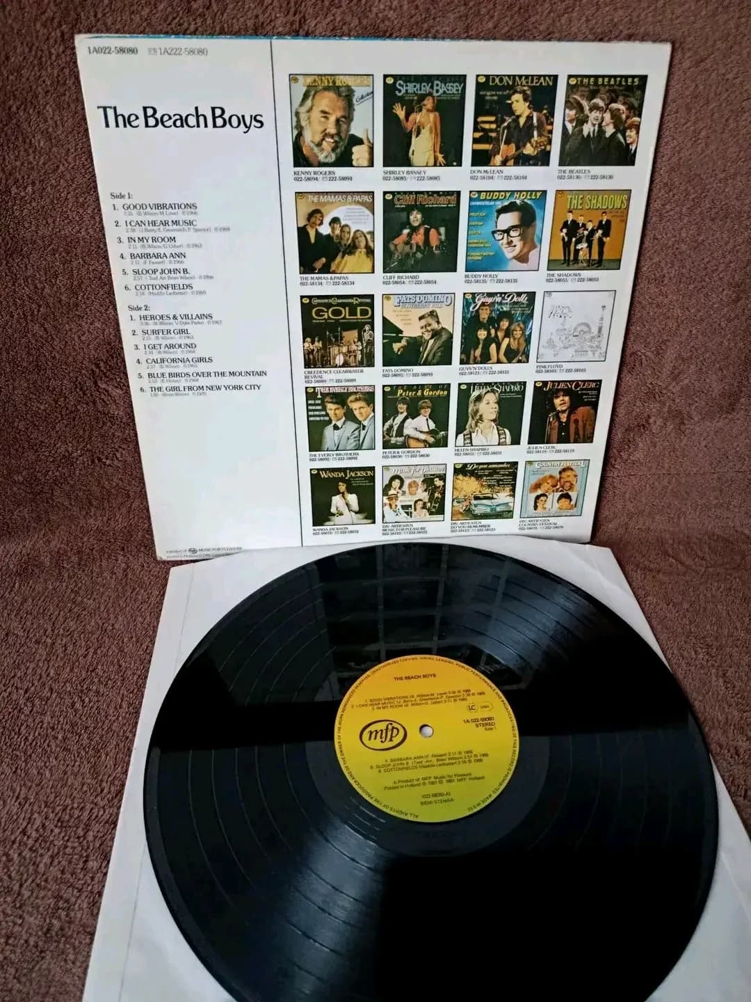 THE BEACH BOYS – Greatest Hits (LP 1981 Olanda) – fotografia 2 din 3
