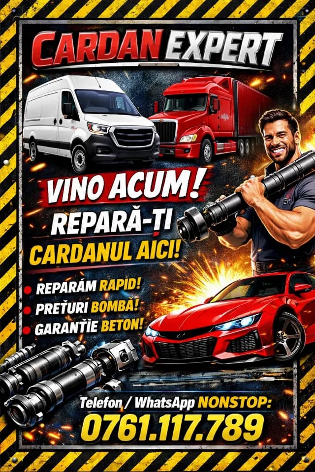 Reparatii cardane | Echilibrari cardane | Vanzari cardane